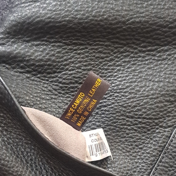 Vince Camuto Black Leather Crossbody Bag - Picture 7 of 15